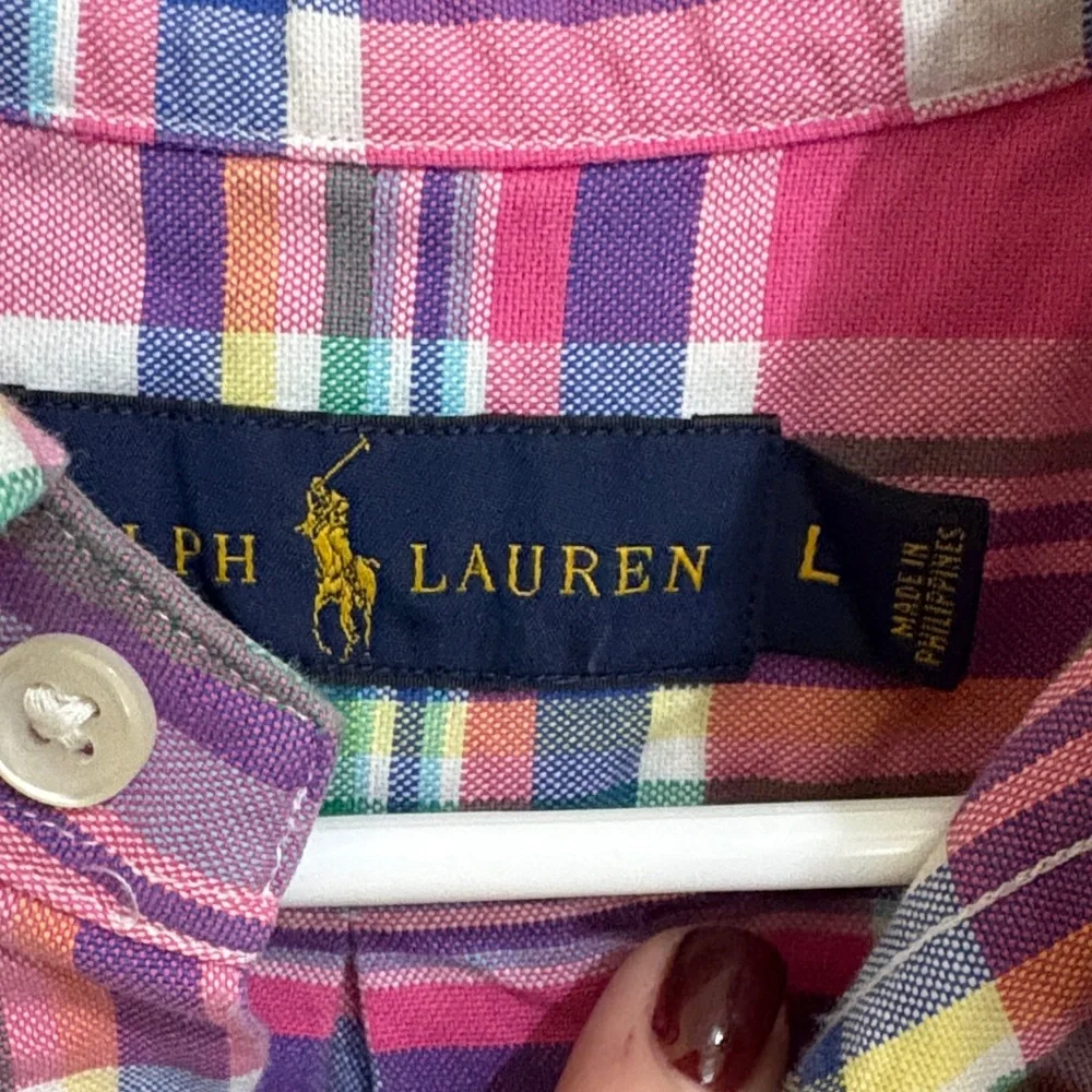 Polo Ralph Lauren Multicolor Plaid Shirt - Picture 4 of 4